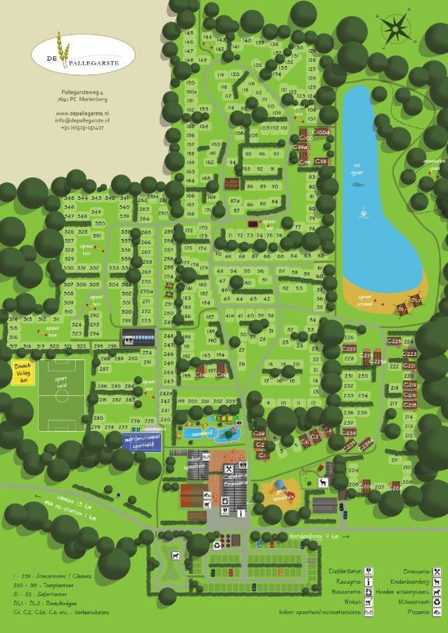 Camping De Pallegarste - 64 Marienberg 외부 사진